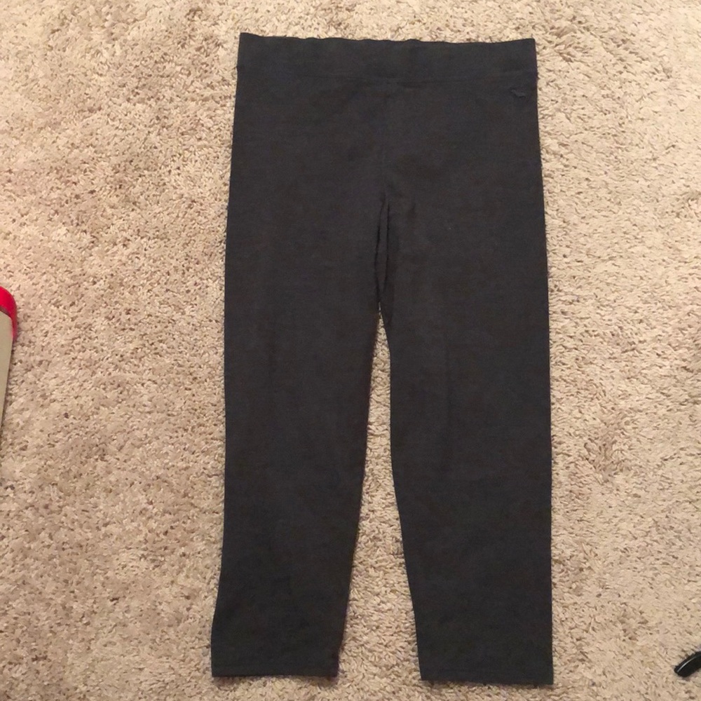 Dark gray Pink leggings